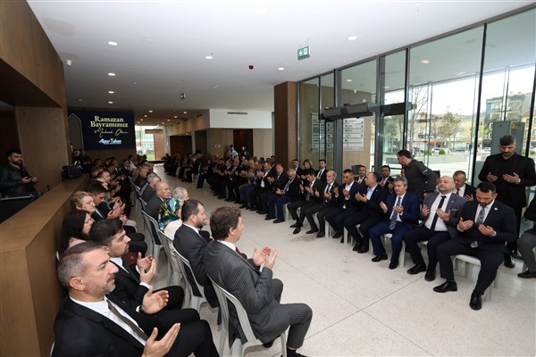 İnegöl’de bayramlaşma programı düzenlendi