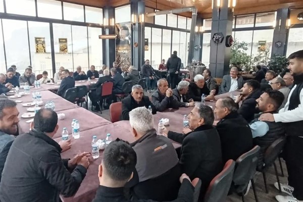 Çemişgezek’te vatandaşlar bayramlaşma programında bir araya geldi