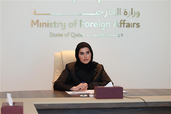 Al Misnad, Uluslararası Kalkınma İşbirliği ve Dış Ticaret Bakanı Dousa ile görüştü