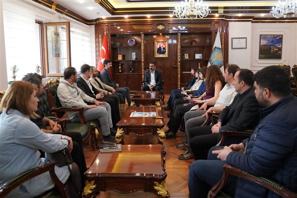 Şehir Plancıları Odası heyetinden Diyarbakır Büyükşehir Belediyesi’ne ziyaret