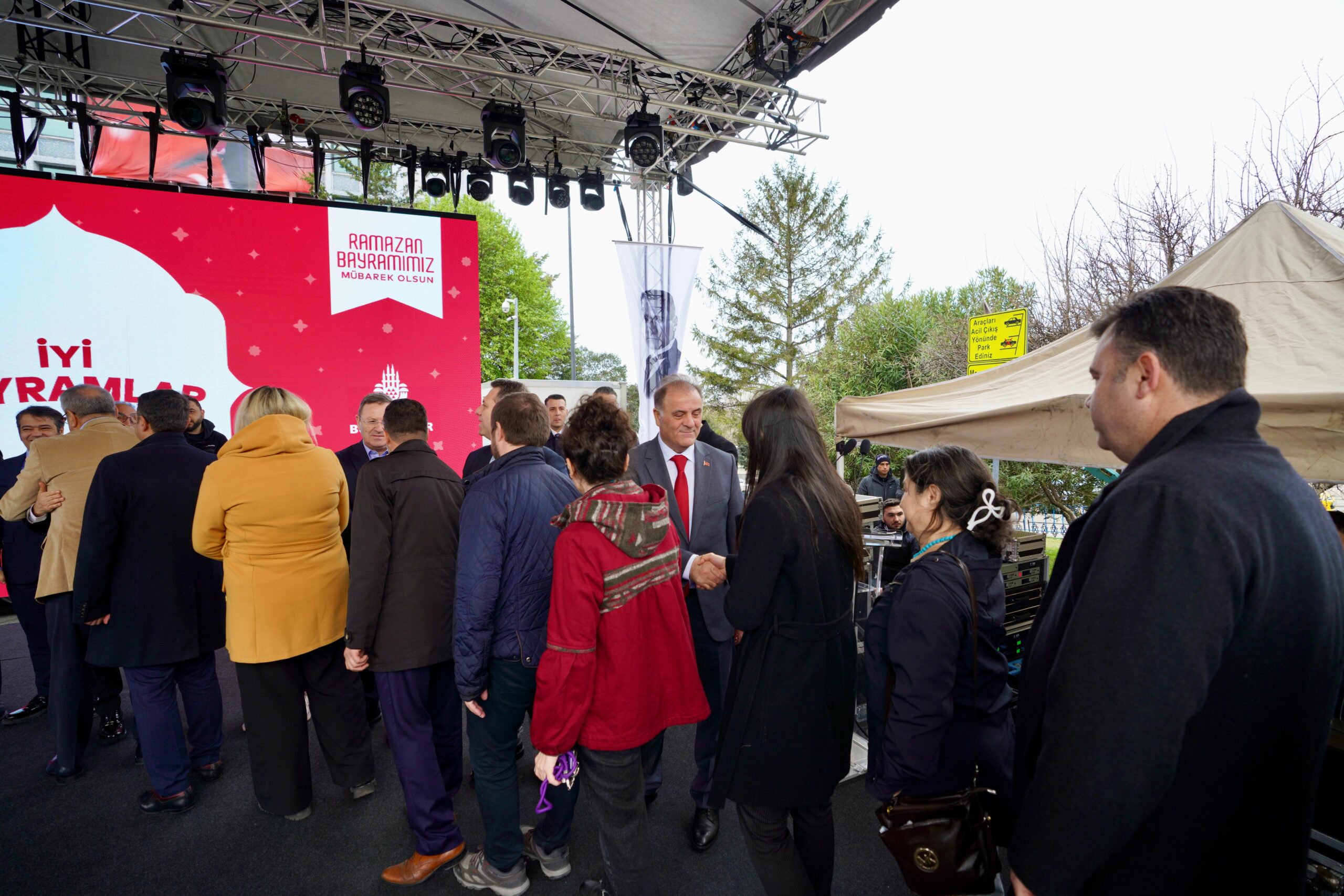 İBB Saraçhane Hizmet Binası’nda bayramlaşma