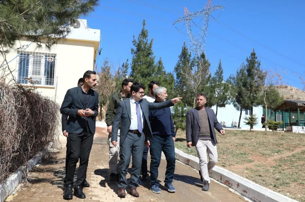Mardin Büyükşehir Belediyesi yetkilileri Hayvan Rehabilitasyon Merkezini inceledi