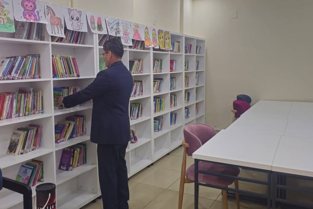 Şırnak İl Kültür ve Turizm Müdürü Baz’dan Silopi Halk Kütüphanesi’ne ziyaret