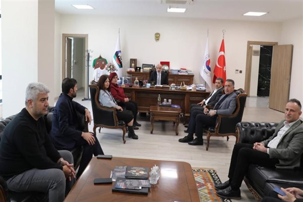 Silvan Belediye Eşbaşkanı Biçici, çeşitli ziyaretler gerçekleştirdi