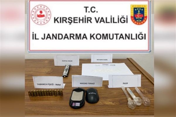 Kırşehir’de uyuşturucu operasyonu: 1 tutuklama