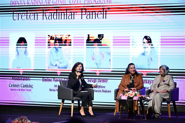 Yıldırım’da “Üreten Kadınlar Paneli” düzenlendi