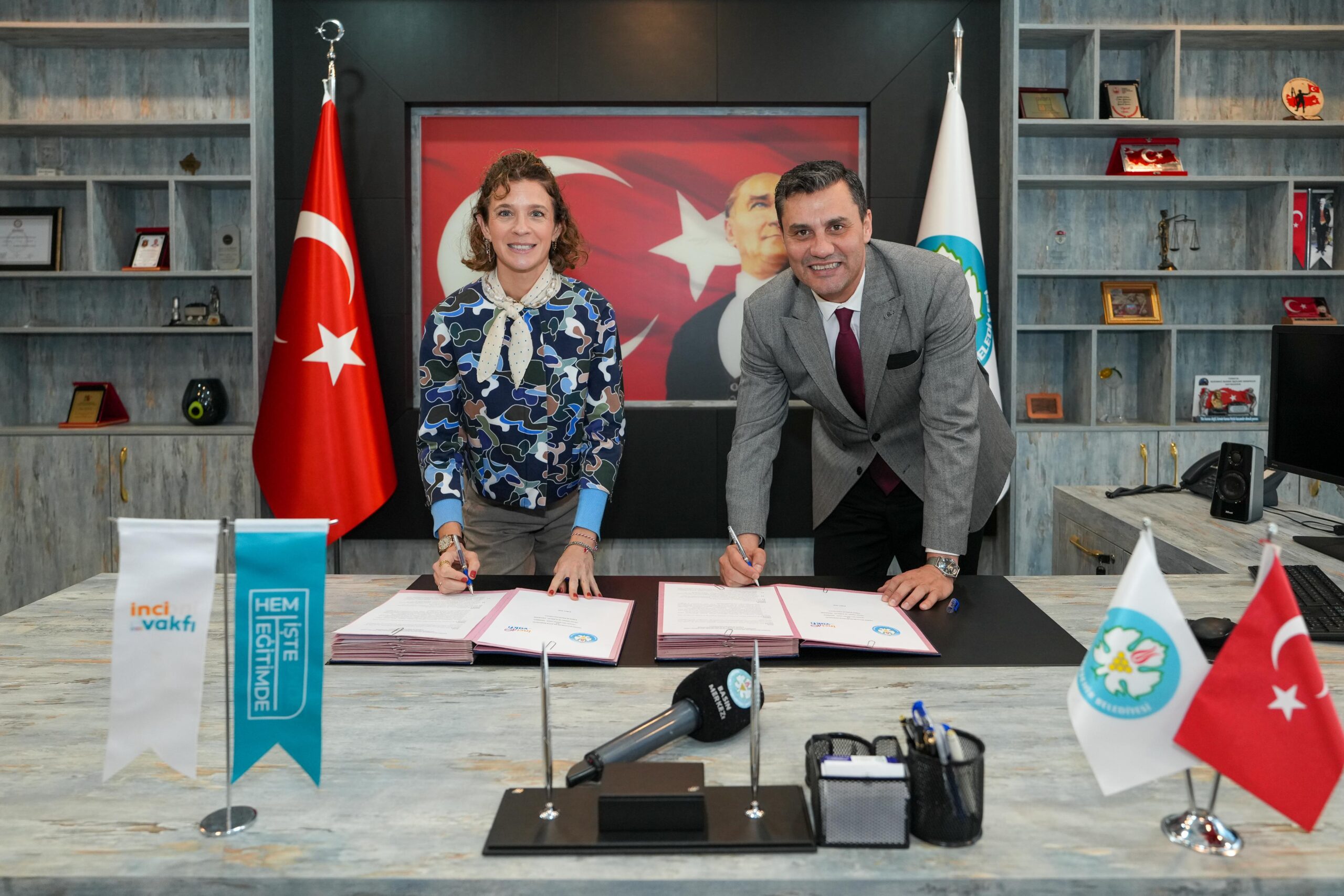 Manisa Büyükşehir Belediyesi ile Cevdet İnci Eğitim Vakfı’ndan kadınlara mesleki eğitim