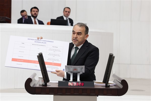 DEVA Partili Ergin’den deprem yönetmelikleri ve bilirkişi raporları hakkında önerge