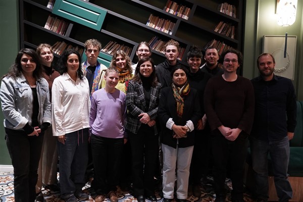 Eş Başkan Bucak, İsviçre heyetiyle bir araya geldi