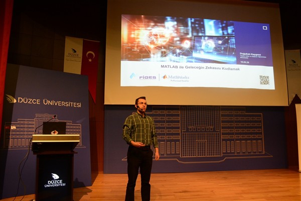Düzce Üniversitesi, “MATLAB ile Yapay Zeka” etkinliği düzenledi
