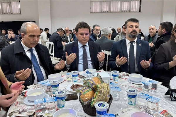 Başkan Aydın: Birlik ve beraberlik içinde oruçlarımızın açılmasının huzurunu yaşadık