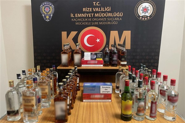 Rize’de kaçakçılık operasyonu: 13 şahıs yakalandı