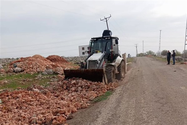 Eğil Belediyesi, Kazanlı Mahallesi mezarlık düzenleme çalışmalarını tamamladı