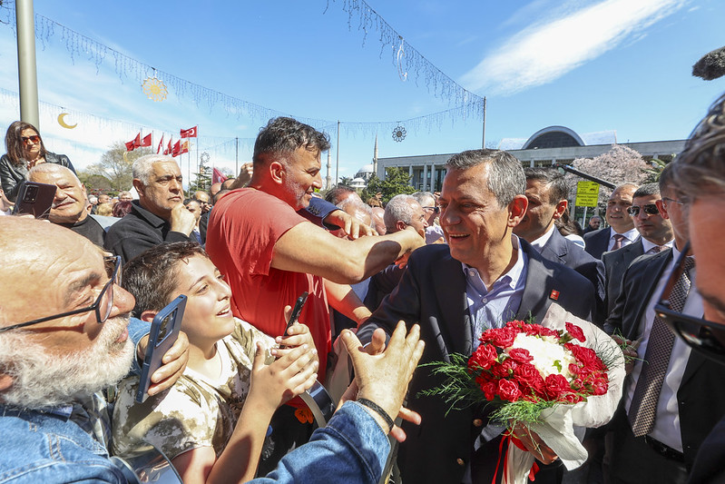 CHP Genel Başkanı Özel, İstanbul İl Başkanlığının bayramlaşma törenine katıldı