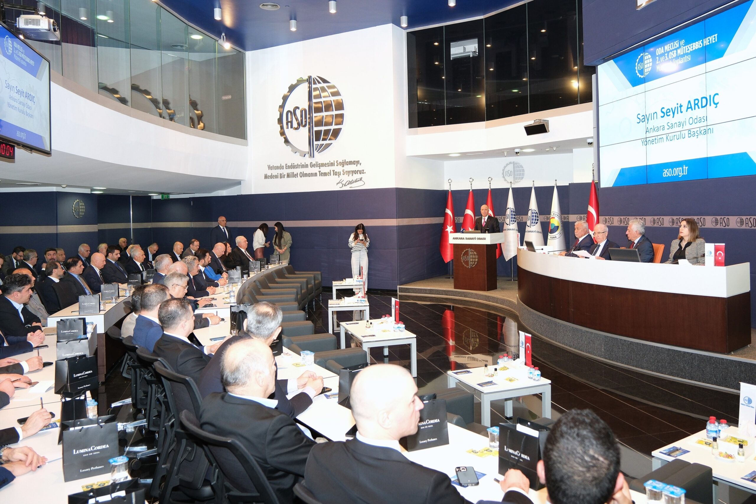 Ankara Sanayi Odası Başkanı Seyit Ardıç, Mart Ayı Meclis Toplantısında Güncel Ekonomik Gelişmeleri Değerlendirdi