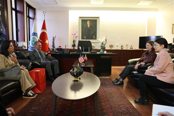 ABD Ankara Büyükelçiliği Maslahatgüzar Goldman’dan Başkan Ünlüce’ye ziyaret