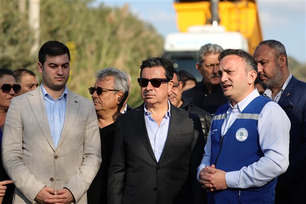 Başkan Aras: Muğla’mızın her bölgesinde yol çalışmalarına devam ediyoruz