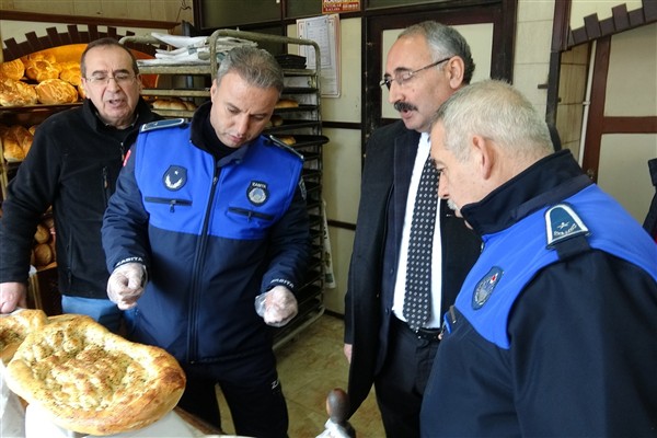 Gemlik’te Ramazan pidesine ilişkin gramaj denetimi
