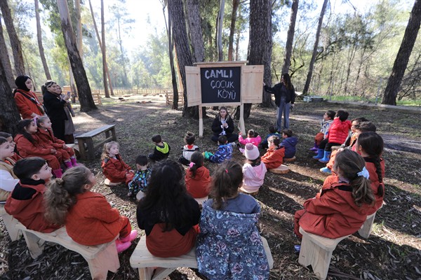 Başkan Aras: Çocuklarımızı doğa ile buluşturmaya devam edeceğiz
