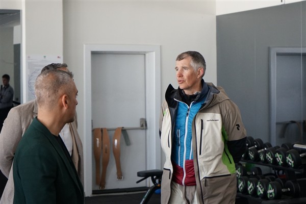 İngiliz acenteden Erciyes Yüksek İrtifa Kamp Merkezi’nde inceleme