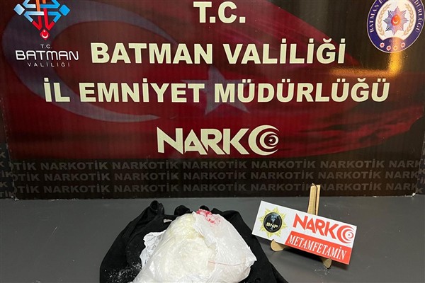Batman’da 1 kilo 76 gram uyuşturucu madde ele geçirildi