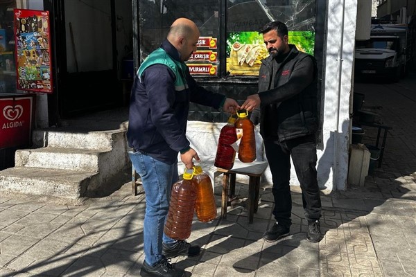 Diyarbakır’da şubat ayında 14 ton bitkisel atık yağ toplandı