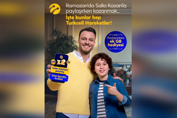 Turkcell’den Ramazan ayına özel 100 milyon GB hediye