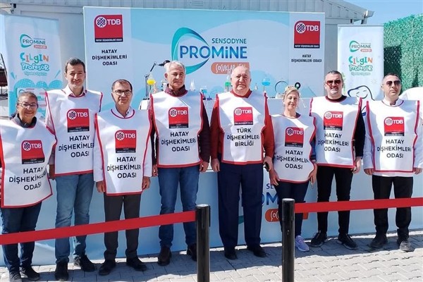 Hatay Diş Hekimleri Odası’ndan çocuklara ağız ve diş sağlığı eğitimi