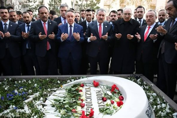 Büyük Birlik Partisi’nden eski TBMM üyesi Muhsin Yazıcıoğlu için anma programı