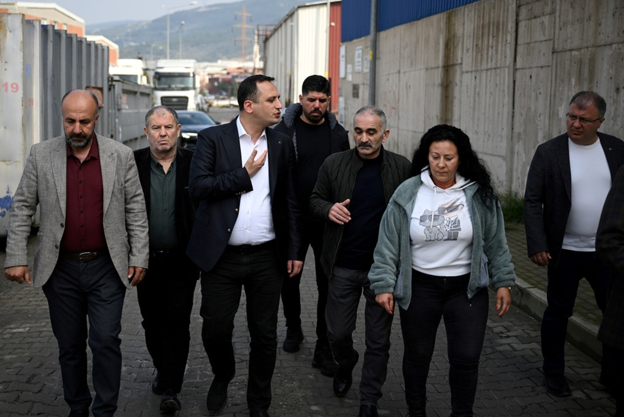 Başkan Eşki, Geri Kazanımcılar Sitesi’nde