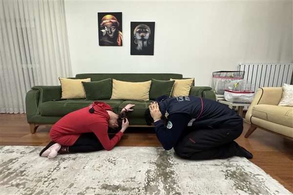 Kayseri’de özel gereksinimli bireye afet hakkında eğitim verildi