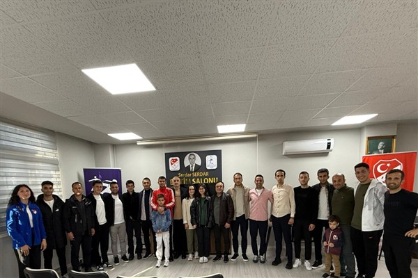 Rizeli hakemler bayramlaştı