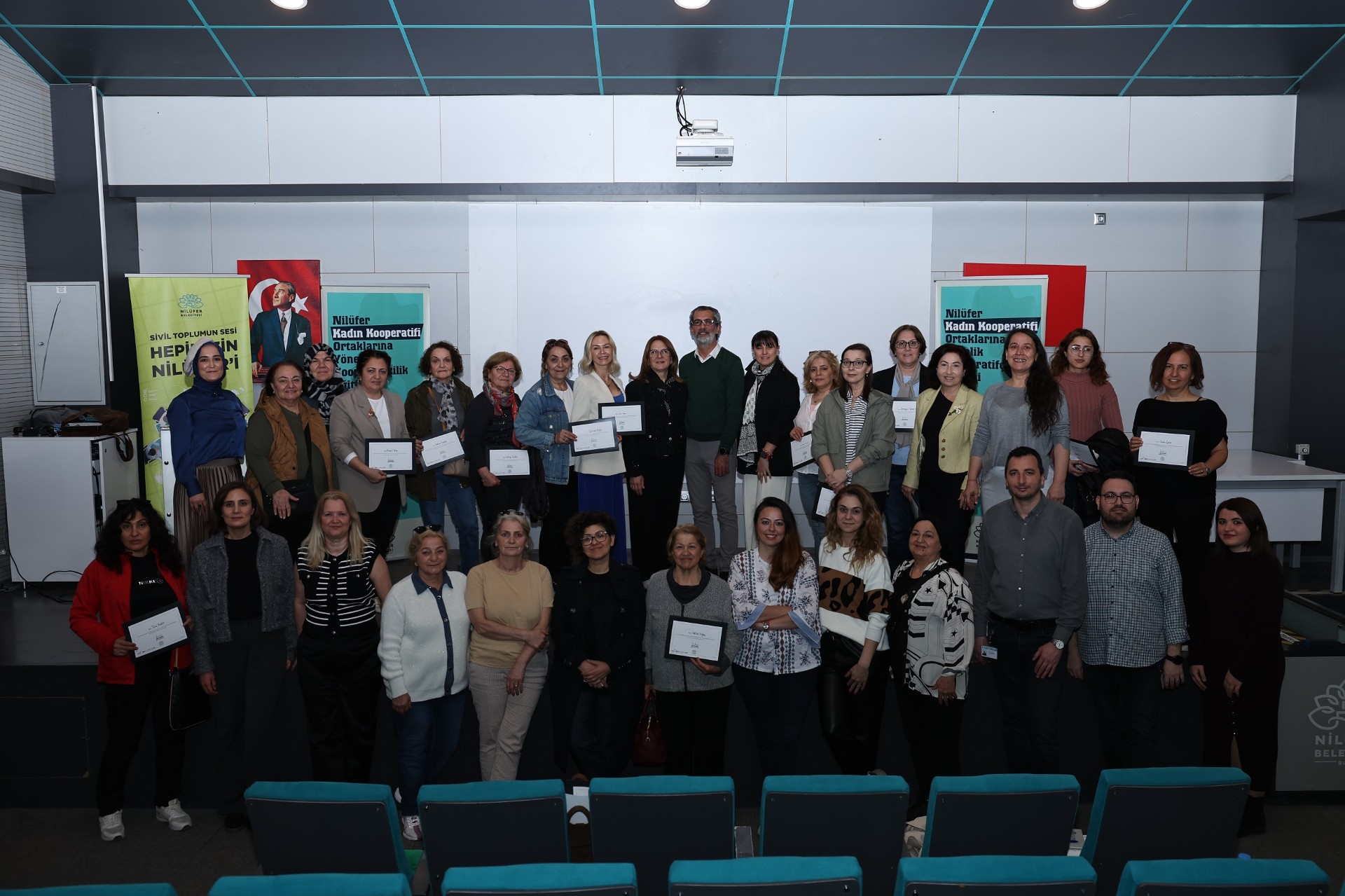 Nilüfer’de kadın girişimcilere kooperatifçilik eğitimi