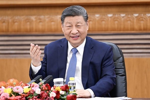 Cumhurbaşkanı Xi, uluslararası iş dünyasından temsilcileri kabul etti