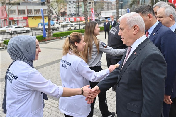 Başkan Bozbey, çalışanlarla bayramlaştı