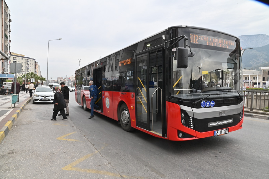 Manisa’da bayramda toplu taşıma ücretsiz
