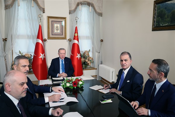 Cumhurbaşkanı Erdoğan, Çevrimiçi Liderler Toplantısı’na katıldı