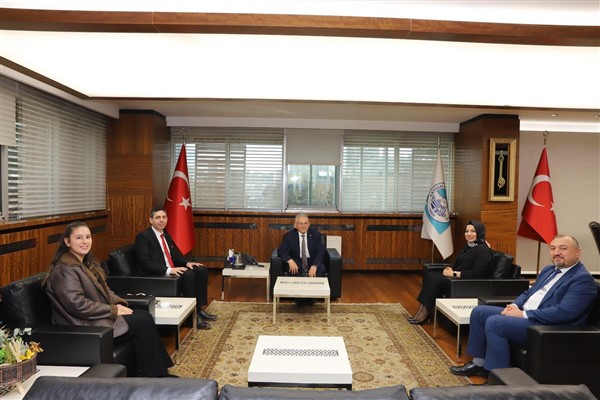 Başkan Büyükkılıç’a TÜBİTAK heyetinden ziyaret