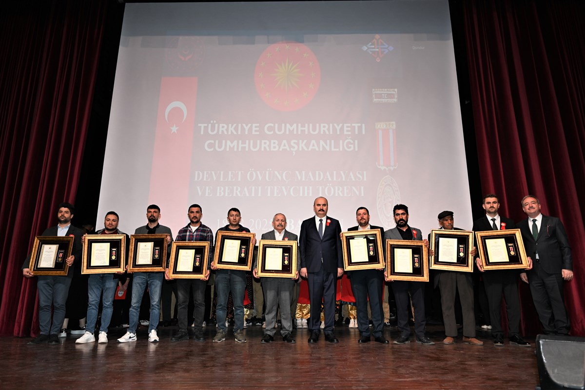 Batman’da “Devlet Övünç Madalyası ve Beratı” töreni yapıldı