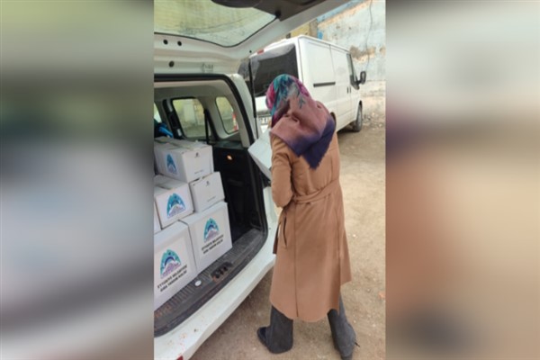 Eyyübiye Belediyesi 1 ton 750 kilo et dağıttı