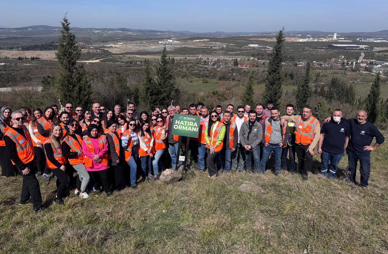 Arteche Türkiye’den fidan dikimi etkinliği