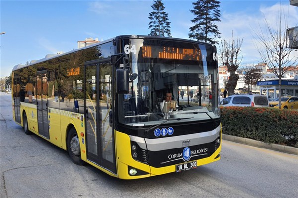 Çorum’da halk otobüsleri bayramda iki gün ücretsiz olacak