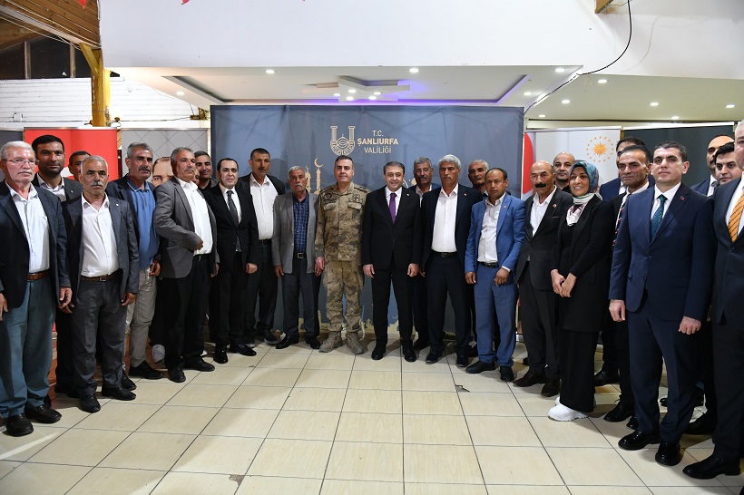 Vali Şıldak, Birecikli vatandaşlarla buluştu