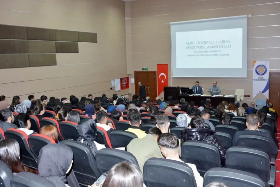 Dicle Üniversitesi’nde “Vergi Uyuşmazlıkları ve Vergi Yargılaması Usulü” söyleşisi
