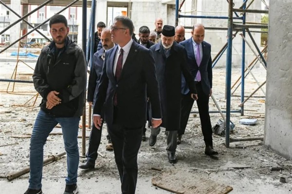 Van’da Yeni Kültür Merkezi hızla yükseliyor