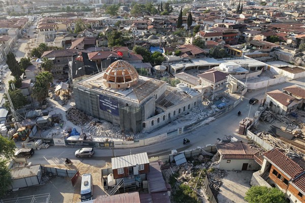 Başkan Altay: Hatay’da Anadolu’nun ilk camisinde çalışmaları kısa sürede tamamlayacağız