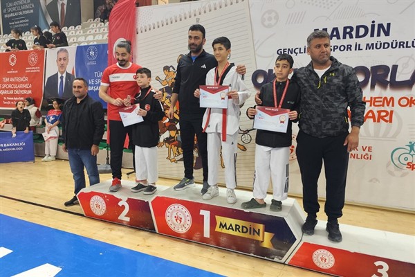 Batmanlı tekvandocular Türkiye finallerinde