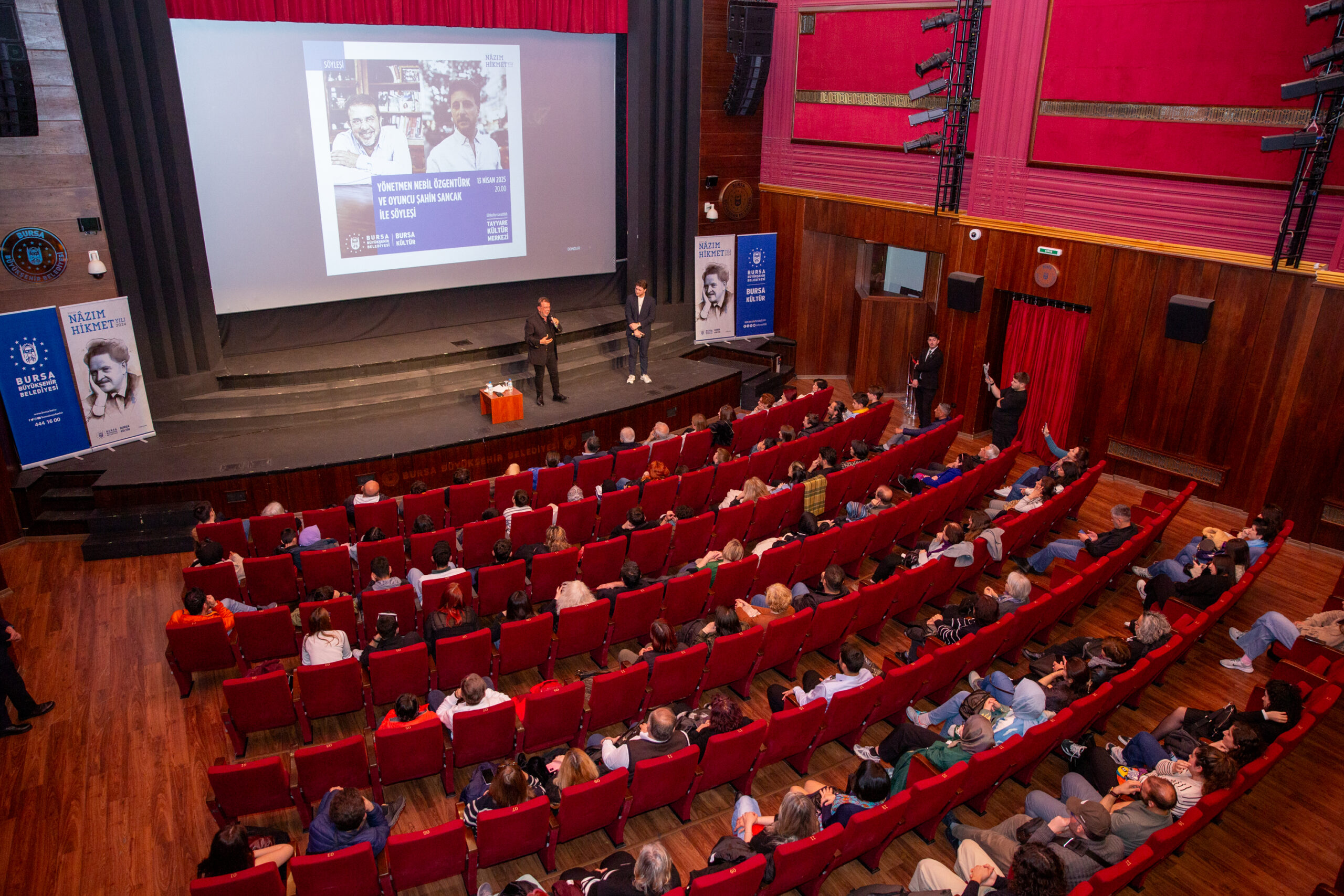 Nebil Özgentürk’ün “Nazım Aramızda” belgeseli Bursalılarla buluştu