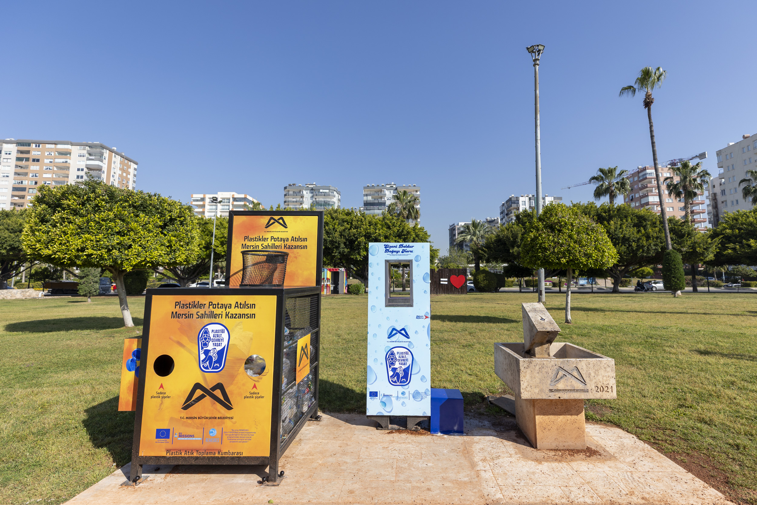 Mersin Büyükşehir Belediyesi’nden “Plastiksiz Mersin Sahilleri İçin Birleşiyoruz” projesi