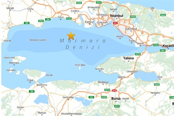 İstanbul’da 4,9 büyüklüğünde deprem